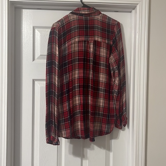 Kohl’s Mudd Plaid Women’s shirt - Picture 3 of 4